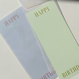 Happy Birthday No. 60: Powder Blue