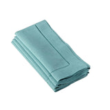 Hemstitched Dinner Napkin in Sea Green (Set of 4)