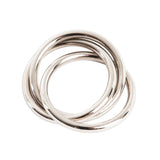 Three Rings Napkin Ring: Silver