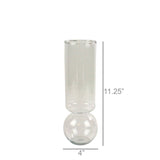 Glass Bulb Vase Tall
