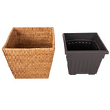 Natural Burmese Rattan Planter