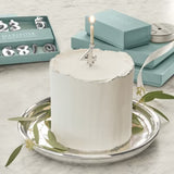 White Candle Number Holder Set
