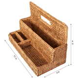 Handwoven Rattan Standing Sorter