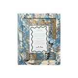 Hand-Marbled Large Wall Picture Frame in Nila Feathers, 5x7