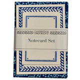 Seaweed Paisley Cyanotype Notecards & Envelopes (Set of 10)
