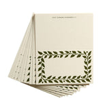 Pack of Twelve Dark Olive Place Cards