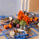 Shetland Plaid Blockprint Napkins (Set of 4)
