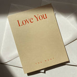 Love You The Most No. 33: Butter