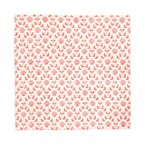 Pink Seashell Blockprint Napkins (Set of 4)