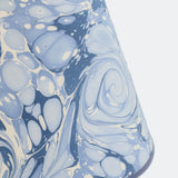 16" Ocean Wave Hand-Marbled Empire Lampshade
