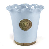 Salisbury Kew Piecrust Cachepot Duck Egg Blue