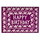 Happy Birthday Hearts Greeting Card