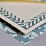 Quercus Duck Egg Notecards & Envelopes (Set of 10)