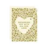 Showering You With Love Card