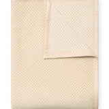 Harborview Herringbone Cream Blanket