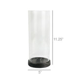 Black Brooks Taper Trivet With Hurricane