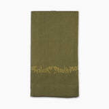 Prism Vine Linen Towel: Butter