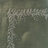 Prism Vine Linen Dinner Napkin: Lime