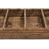 4-Compartment Flatware Tray with Handles