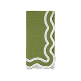 Garden Green Scallop Napkins