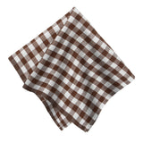 Walnut Belgian Linen Dinner Napkins (Set of 4)