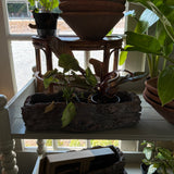 Cement Faux Bois Planter