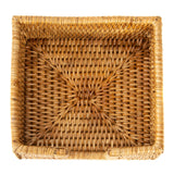 Square Rattan Cocktail Napkin Holder