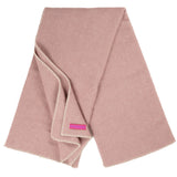 Southampton Home Washable Wool Herringbone Throw ~ Rose ~