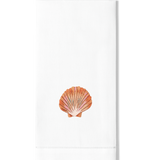 Shell Scallop Blush Hand Towel
