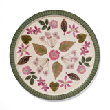 Large Round Enamel Serving Tray The Living Herbarium