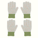 Garden Glove Linen Cocktail Napkins - Set of 4