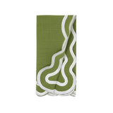 Garden Green Scallop Napkins