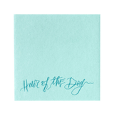 Hair of the Dog Calligraphy Napkin