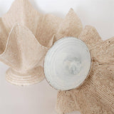Sculpted Bloom Pedestal Bowl