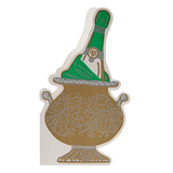 Champagne Cut-Out Greeting Card
