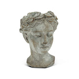 Women Cement Head Planter