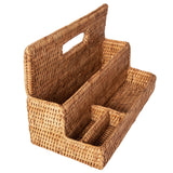 Handwoven Rattan Standing Sorter