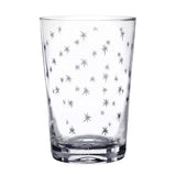 Engraved Star Crystal Tumblers (Set of 6)