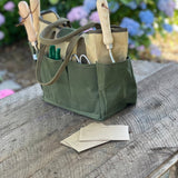 Garden Tool Bag - Heavy Waxed Canvas