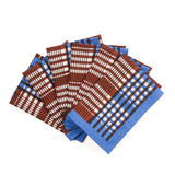 Shetland Plaid Blockprint Napkins (Set of 4)