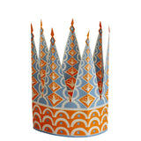 Festive Paper Party Crowns (Set of 6)