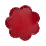 Red Flower Lacquerware Tray