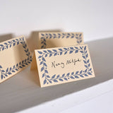 Pack of Twelve Cornflower Place Cards