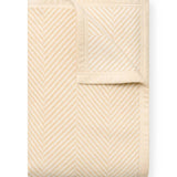 Harborview Herringbone Cream Blanket
