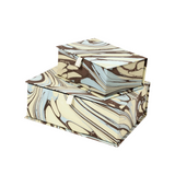 Kyoto Hand-Marbled Keepsake Box Set