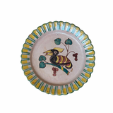Hand-painted Italian Toucan Antique Plate