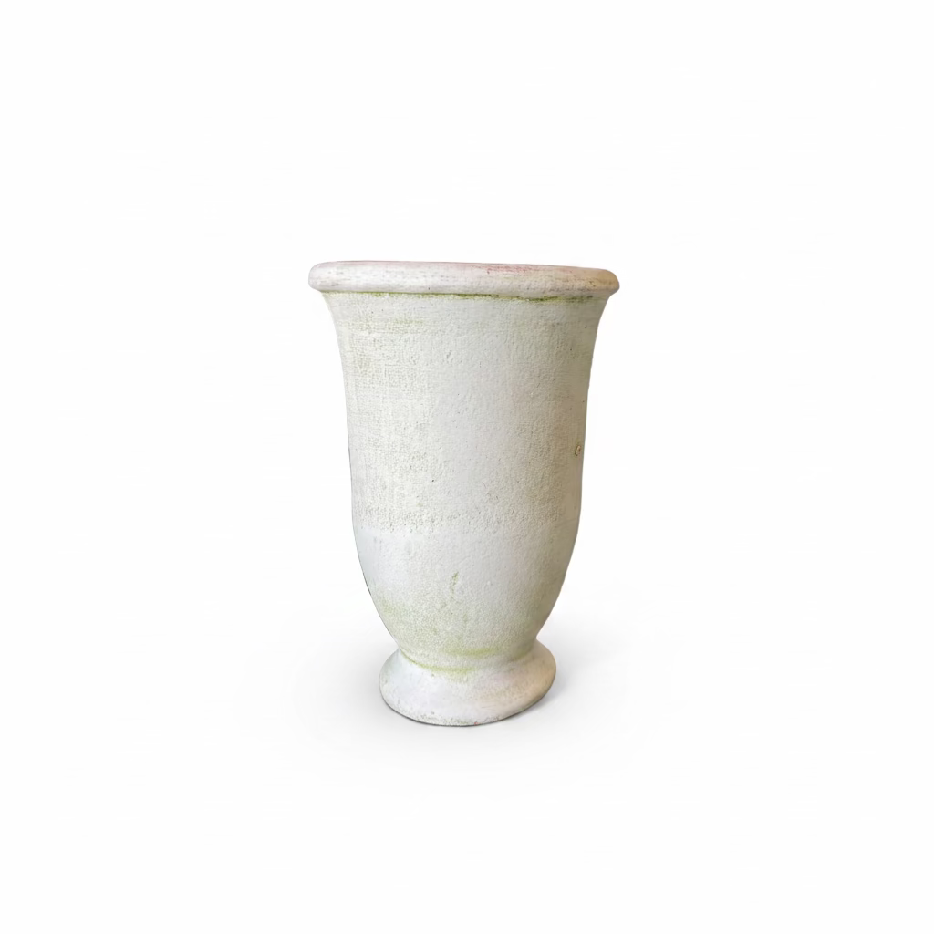 Tall Herb Pot Verde White