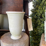 Tall Herb Pot Verde White