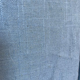 Blue Upholstered Ottoman