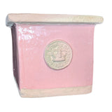 Cornwall Kew Square Herb Pot Nancy Blush